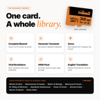 The Hasanat Library on the radio's microSD card: 100+ reciters and 15,000+ recitations